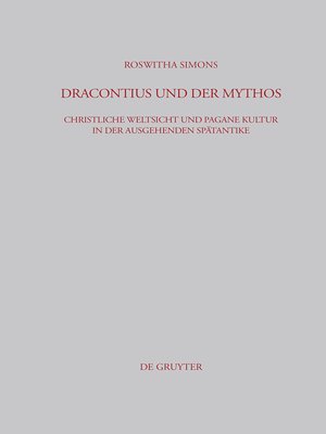 cover image of Dracontius und der Mythos
